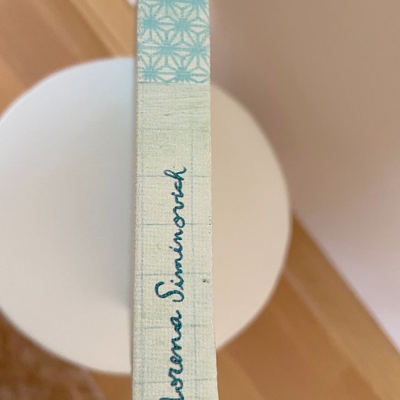 Anthropologie Lorena Siminovich Original Blue Bird Stretched Canvas Painting - Picture 5 of 7